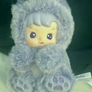 HACIPUPU Grape SCENTED GUMMY BEAR SERIES -Purple POPMART Plush Pendant